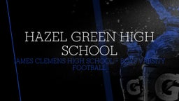 Highlight of Hazel Green High School