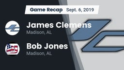 Recap: James Clemens  vs. Bob Jones  2019