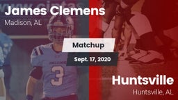 Matchup: James Clemens High vs. Huntsville  2020
