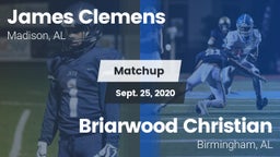 Matchup: James Clemens High vs. Briarwood Christian  2020