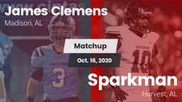Matchup: James Clemens High vs. Sparkman  2020