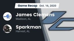 Recap: James Clemens  vs. Sparkman  2020