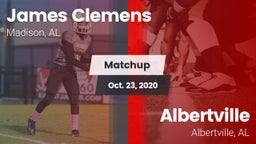 Matchup: James Clemens High vs. Albertville  2020