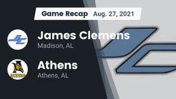 Recap: James Clemens  vs. Athens  2021
