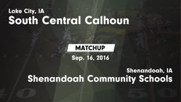 Matchup: South Central vs. Shenandoah Community Schools 2016