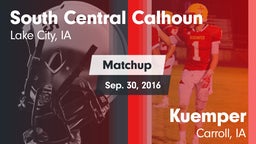 Matchup: South Central vs. Kuemper  2016