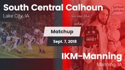 Matchup: South Central vs. IKM-Manning  2018