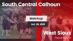 Matchup: South Central vs. West Sioux  2018