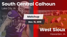 Matchup: South Central vs. West Sioux  2019