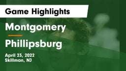 Montgomery  vs Phillipsburg  Game Highlights - April 23, 2022