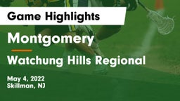 Montgomery  vs Watchung Hills Regional  Game Highlights - May 4, 2022