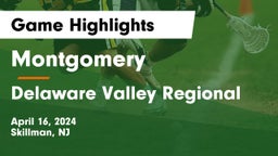 Montgomery  vs Delaware Valley Regional  Game Highlights - April 16, 2024
