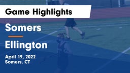 Somers  vs Ellington  Game Highlights - April 19, 2022