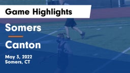 Somers  vs Canton   Game Highlights - May 3, 2022