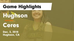 Hughson  vs Ceres Game Highlights - Dec. 3, 2018