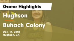 Hughson  vs Buhach Colony  Game Highlights - Dec. 14, 2018