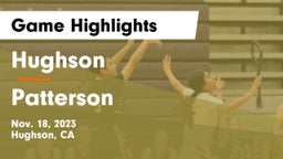 Hughson  vs Patterson  Game Highlights - Nov. 18, 2023
