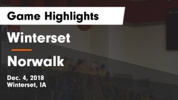 Winterset  vs Norwalk  Game Highlights - Dec. 4, 2018