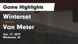 Winterset  vs Van Meter  Game Highlights - Jan. 17, 2019