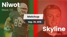 Matchup: Niwot  vs. Skyline  2016