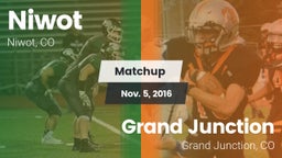 Matchup: Niwot  vs. Grand Junction  2016