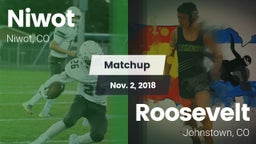 Matchup: Niwot  vs. Roosevelt  2018