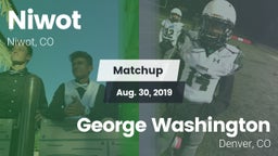 Matchup: Niwot  vs. George Washington  2019