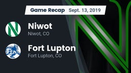 Recap: Niwot  vs. Fort Lupton  2019