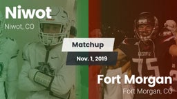 Matchup: Niwot  vs. Fort Morgan  2019