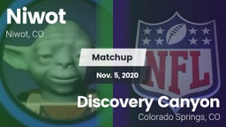 Matchup: Niwot  vs. Discovery Canyon  2020