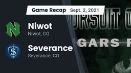 Recap: Niwot  vs. Severance  2021