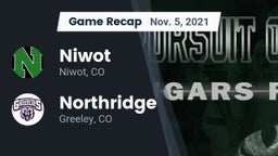 Recap: Niwot  vs. Northridge  2021
