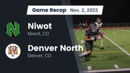 Recap: Niwot  vs. Denver North  2023
