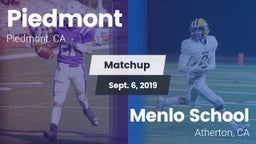 Matchup: Piedmont  vs. Menlo School 2019