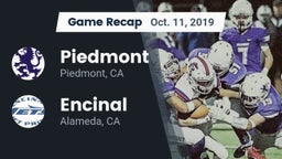 Recap: Piedmont  vs. Encinal  2019