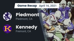 Recap: Piedmont  vs. Kennedy  2021