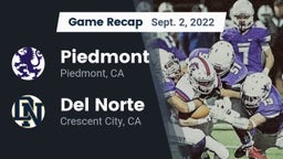 Recap: Piedmont  vs. Del Norte  2022
