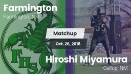 Matchup: Farmington High vs. Hiroshi Miyamura  2018