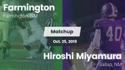 Matchup: Farmington High vs. Hiroshi Miyamura  2019