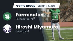 Recap: Farmington  vs. Hiroshi Miyamura  2021