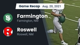 Recap: Farmington  vs. Roswell  2021