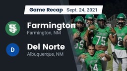 Recap: Farmington  vs. Del Norte  2021