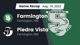 Recap: Farmington  vs. Piedra Vista  2022