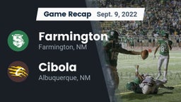 Recap: Farmington  vs. Cibola  2022