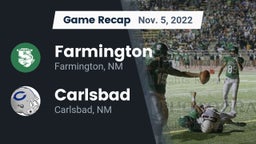 Recap: Farmington  vs. Carlsbad  2022