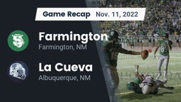 Recap: Farmington  vs. La Cueva  2022