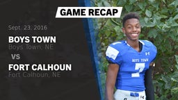 Recap: Boys Town  vs. Fort Calhoun  2016
