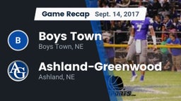 Recap: Boys Town  vs. Ashland-Greenwood  2017