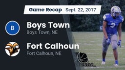 Recap: Boys Town  vs. Fort Calhoun  2017