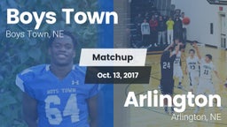 Matchup: Boys Town High vs. Arlington  2017